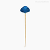 Thumb 1 do produto Flor de Madeira - Camélia PP Azul (012572 AZ)