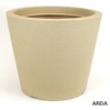 Thumb 1 do produto  Vaso Cone Baixo Riscatto - Areia (011712)