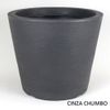 Thumb 1 do produto Vaso Cone Baixo Riscatto - Chumbo (011718)