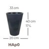 Thumb 2 do produto Vaso Havana - Vermelho Colonial (011969)