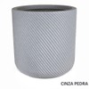 Thumb 1 do produto  Vaso Vite Cilindro - Cinza Pedra (011993)