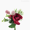 Thumb 3 do produto Buquê Ranunculus Artificial - Vinho (12816)