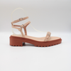 FlatForm Feminino Fivela Solado Tratorado