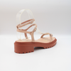 FlatForm Feminino Fivela Solado Tratorado