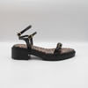 FlatForm Feminino Fivela Solado Tratorado