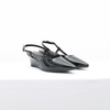 Scarpin Salto Média Anabela Slingback