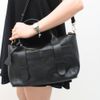 Bolsa Lateral Couro Pingente Triangular Fargo