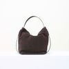 Bolsa de Couro Camurça Lateral Fargo