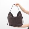 Bolsa de Couro Camurça Lateral Fargo