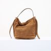 Bolsa de Couro Camurça Lateral Fargo