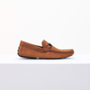 Mocassim Drive Couro Floater com Bridão Fargo