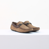 Mocassim Drive Couro Floater com Bridão Fargo