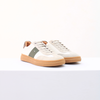Tênis Casual Couro Com Listra Lateral Fargo