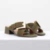 Sandalia Salto Medio Maxi Fivela Militar Fargo