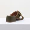 Sandalia Salto Medio Maxi Fivela Militar Fargo