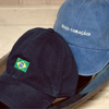Boné Copa Bandeira Brasil Azul Marinho Fargo