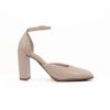 Scarpin Salto Alto Bloco Bico Quadrado Fargo                                                            
