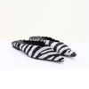 Sapatilha Mule Bico Alongado Estampa Zebra Fargo