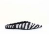 Sapatilha Mule Bico Alongado Estampa Zebra Fargo