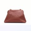 Bolsa Clutch Croco com Corrente Couro Âmbar Fargo
