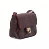 Bolsa de Ombro Flap Couro Croco Marsala Fargo