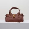 Bolsa Satchel Lateral Média Âmbar Fargo