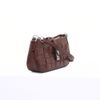 Bolsa Baguete Lateral Pequena Chocolate Fargo 