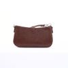 Bolsa Baguete Lateral Pequena Chocolate Fargo 