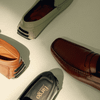 Mocassim Drive Couro Floater Liso Fargo