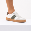 Tênis Casual Couro Com Listra Lateral Fargo