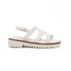 Sandália Flatform Trama Com Fivela Off White Fargo