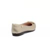 Sapatilha Comfort Bico Fino Enfeite Maxi Flor Ouro Fargo