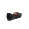 Sapatilha Comfort Bico Fino Decote V Preto Fargo
