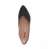 Sapatilha Comfort Bico Fino Decote V Preto Fargo