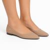 Sapatilha Comfort Bico Fino Decote V Mel Fargo