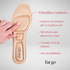 Sapatilha Comfort Bico Redondo Detalhe Tira Âmbar Fargo