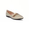 Sapatilha Comfort Bico Fino Olho De Gato Ouro Fargo