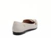 Sapatilha Comfort Bico Fino Olho De Gato Off White Fargo