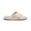 Sandália Flatform Tiras Cruzadas Tressê Off White Fargo