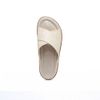 Sandália Flatform Tiras Cruzadas Tressê Off White Fargo