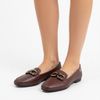 Sapatilha Comfort Mocassim Maxi Bridão Chocolate Fargo