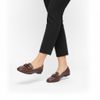 Sapatilha Comfort Mocassim Maxi Bridão Chocolate Fargo