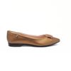 Sapatilha Comfort Bico Fino Enfeite Bronze Fargo
