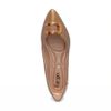 Sapatilha Comfort Bico Fino Enfeite Bronze Fargo