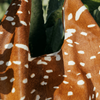 Bolsa Sacola Hobo Pelo Estampa Bambi Print Couro Fargo