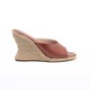 Sandalia Salto Anabela Alto Mule Âmbar Fargo