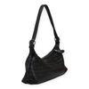 Bolsa Baguette Pequena Trançado Tressê Preto Fargo
