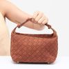 Bolsa Baguette Pequena Trançado Tressê Âmbar Fargo