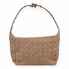 Bolsa Baguette Pequena Trançado Tressê Mel Fargo