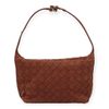 Bolsa Baguette Pequena Trançado Tressê Âmbar Fargo